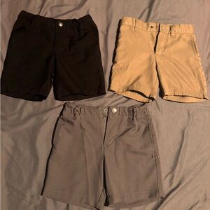 Under Armour Kids Shorts Set - Black, Tan, Gray